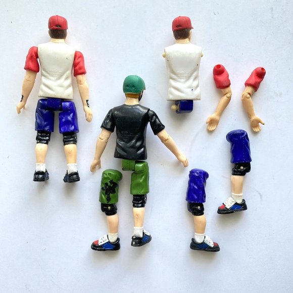 2008 Skateboarding Action Figure Lot Magnetic Feet - For PARTS AS IS - Picture 2 of 6
